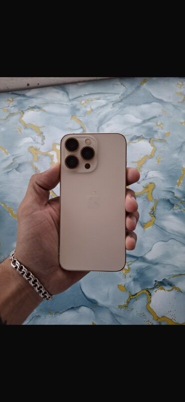 iphone 13 pro max qiymeti: IPhone 13 Pro, 256 GB, Qızılı, Face ID