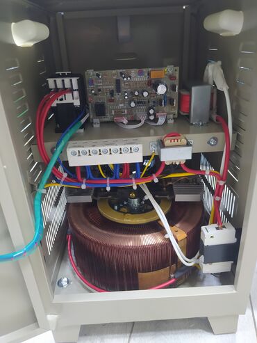 stablizator 5000: Yeni Ev üçün Stabilizator Andeli, 1 faza, 220/110 V, Rayonlara çatdırılma, Zəmanətsiz