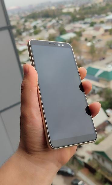 Мобильные телефоны и аксессуары: Samsung Galaxy A8 Plus, Б/у, 32 ГБ, цвет - Золотой, 2 SIM — 6