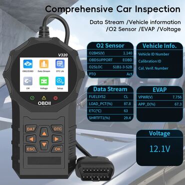 Alati za automobile: NOVO - V320 OBD2 Dijagnostika Funkcije: Ovo je benzinski čitač — 2