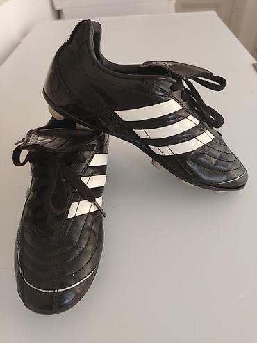 Kopačke: Adidas kopačke za fudbal – broj 38 klasičan model u crnoj boji sa — 4