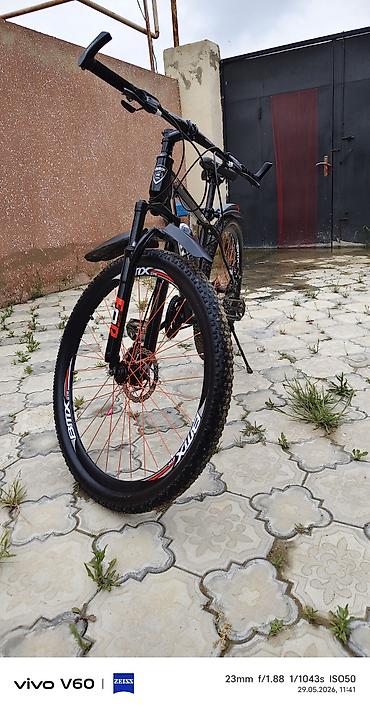 İdman velosipedləri: Dağ/MTB velosipedi – 29" təkərlər, disk əyləclər, amortizatorlu ön — 1