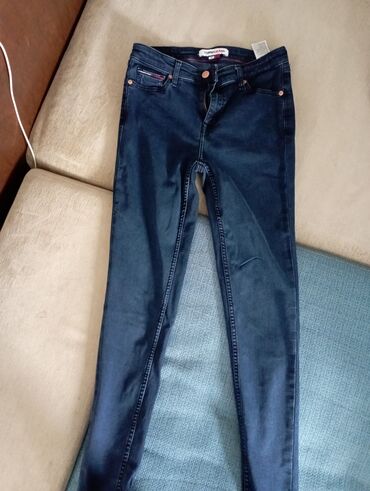 джинсы на высоком посадке: Скинни, Tommy Hilfiger, Высокая талия