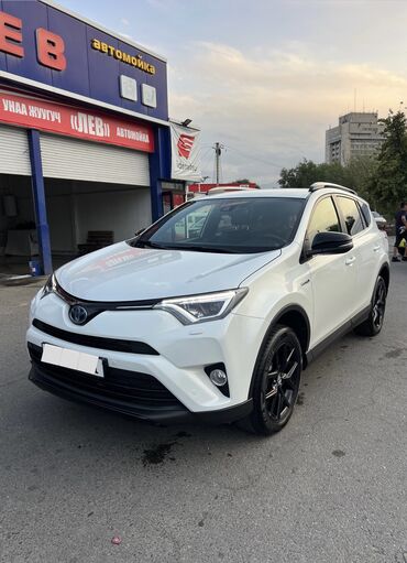 Toyota: Toyota RAV4: 2018 г., 2.5 л, Вариатор, Гибрид, Кроссовер