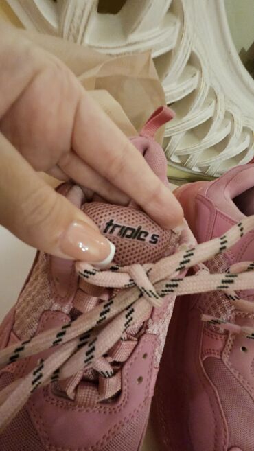 Women's Sneakers and athletic shoes: Balenciaga, 38, bоја - Roze — 13