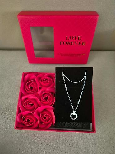 Setovi nakita: Poklon set “Love Forever” – elegantna kutija sa ogledalcetom koja — 8