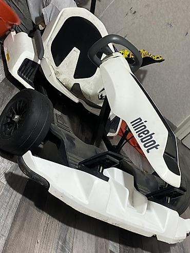 go cart: Ninebot Gokart Kit (каркас для картинга) - Белый каркас Ninebot для — 5