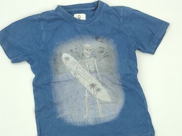 niebieska sukienka letnia: T-shirt, Carry, 4-5 years, 104-110 cm, condition - Good