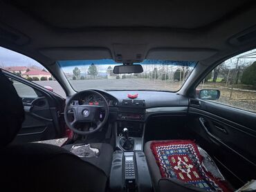 BMW: BMW 5 Series (E39) sedan - Kuzov: sedan, tünd qırmızı rəng - Ban — 6