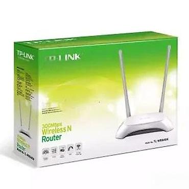Modemi, ruteri i mrežni uređaji: TP-Link TL-WR840N bežični N ruter – 300 Mbps - Brzina bežične mreže — 13