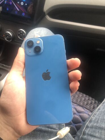 Apple iPhone: IPhone 13, 128 GB, Sierra Blue, Zəmanət, Simsiz şarj, Face ID