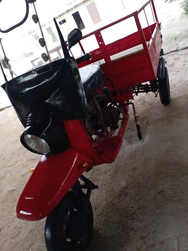 Motosikletlər: Yükdaşıma üçün üçtəkərli motosikl (trisikl) real alıcıya endirim — 3