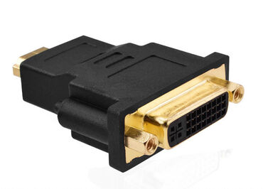 hdmi сплиттер: Адаптер - переходник HDMI male на DVI-I (24+5 pin) female