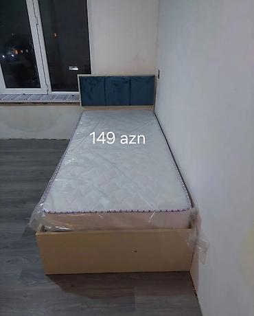 iwlenmiw taxt: Tək nəfərlik çarpayı və döşək dəsti - Ölçü: standart tək nəfərlik — 1