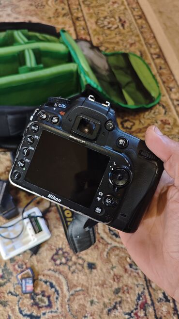 Fotokameralar: Nikon D7100 + 18-105 lens, GODOX TT600 Speedlight, 2 kart, sumka -da lalafo.az — 6 Fotokameralar: Nikon D7100 + 18-105 lens, GODOX TT600 Speedlight, 2 kart, sumka — 6