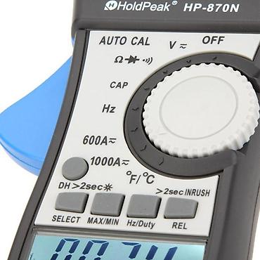 Təmir və tikinti: HoldPeak HP-870N AC-DC True RMS Sıxac Sayğacı (Pensampermetr) 1000A-ə — 3