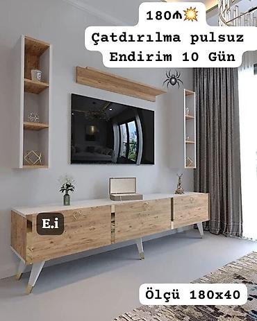 TV altlığı: TV altlığı ve tumba — 1