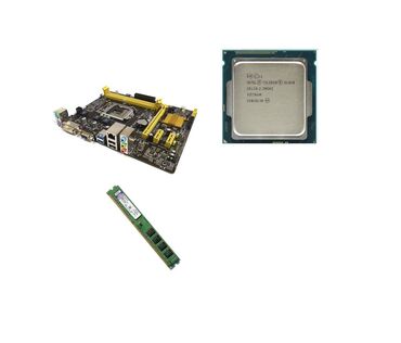 Материнские платы: Материнская плата, Б/у, Asus, LGA1150, Micro-ATX, Для ПК