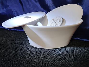 retro luster: Revol luksuzni porcelanski pekac Francuska. Sve o pekacu na 2 slici — 4