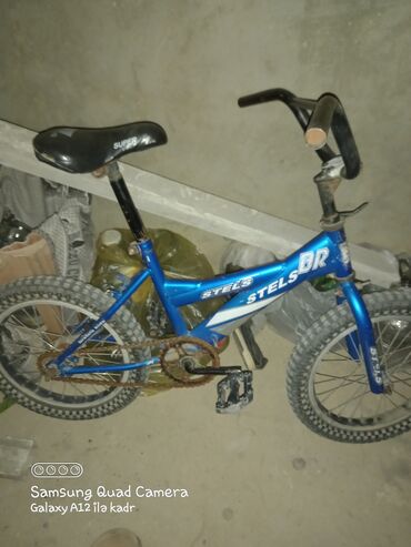 üç təkər velosiped: İki təkərli Uşaq velosipedi Stels, 16", sürətlərin sayı: 1