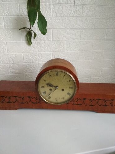 Часы для дома: Каминные часы Янтарь