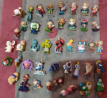 Figurice za decu: Kinder igracke razne - funny students, šrek, simpsonovi, dekster, duh — 1