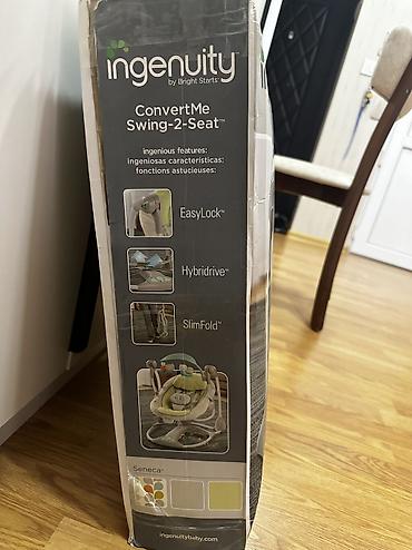 Дом и сад: Musiqili uşaq yelləncəyi. Ingenuity by Bright Starts ConvertMe — 4