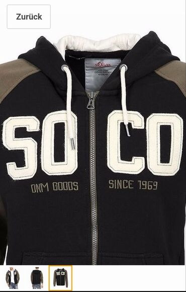 Толстовки: Толстовка мужская Толстовка s'Oliver 100 % - х/б S'Oliver Среди — 14