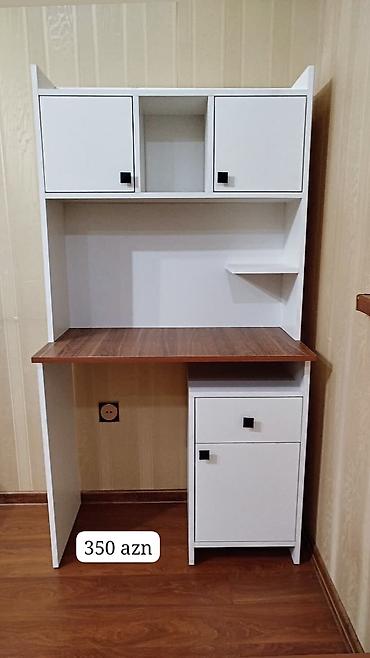 dibçək rəfi: Düz masa, Polkalı, Siyirməli, Sadə laminat — 1