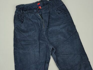 czarne spodnie wysoki stan: Material trousers, Lincoln & Sharks, 14 years, 164, condition - Good