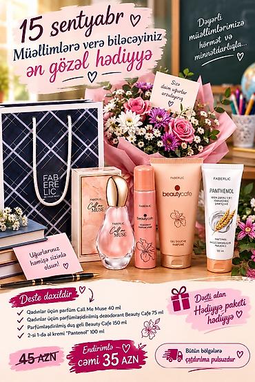 Kosmetik dəst, 4 məhsul, Yeni, Pulsuz çatdırılma lalafo.az -da Kosmetik dəst, 4 məhsul, Yeni, Pulsuz çatdırılma