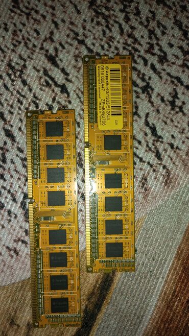 Оперативная память (RAM): Оперативная память, Б/у, 8 ГБ, DDR3, 1333 МГц, Для ПК