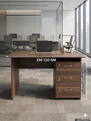 Ofis mebeli: Yeni, İşçi üçün, Dördbucaq masa — 2
