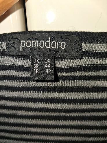 Džemperi, kardigani: Ženski kardigan Pomodoro, prugasti - Brend: Pomodoro - Model — 2