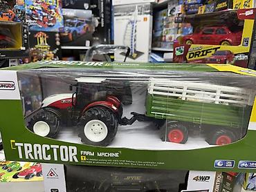 кара трактор: Игрушечный трактор с прицепом “Farm Machine” - Набор: трактор + — 1