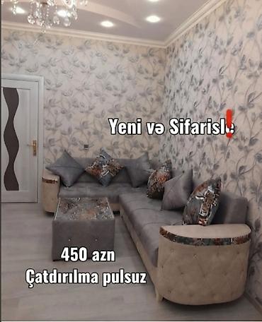 sultan: Künc divan dəsti – yeni və sifarişlə - Qiymət: 450 AZN - Çatdırılma — 1