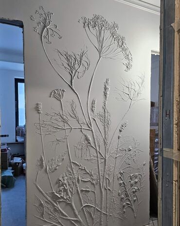 Malyar işləri: Xidmət: Fərdi divar rəsmləri və relyef (stuko) dekoru Təsvir: - — 3