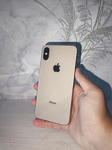 планшет apple бишкек: IPhone Xs, Колдонулган, 256 ГБ, Алтын, Каптама, 100 % — 2