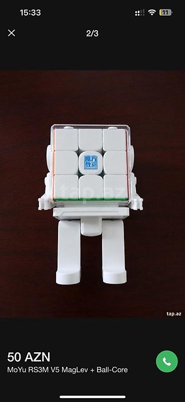maqnit oyuncaqlar: MoYu RS3M V5 MagLev + Ball-Core sürət kubu - Model: RS3M V5 (MF8821) — 2