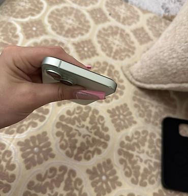 iphone 13 2ci əl: IPhone 15, 128 GB, Yaşıl, Face ID, Simsiz şarj — 5