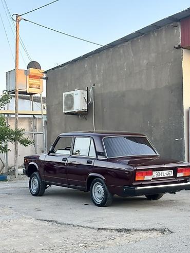 VAZ (LADA): VAZ 2107 sedan - Kuzov: klassik 4 qapılı sedan, tünd albalı/bordo — 6