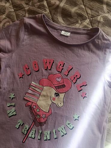 Ostala dečija odeća: Paket odeće ( 3 majčice jedne farmerke ) za devojčice 6-7 godina — 7