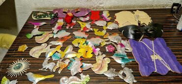 Yeni il oyuncaqları və bəzəkləri: Елочные игрушки стеклянные ссср и гдр маленкие по 2аз круглые по 3аз — 30