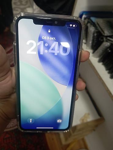 Мобильные телефоны: IPhone 11 Pro, Б/у, 64 ГБ, Matte Midnight Green, Чехол, 100 % — 2