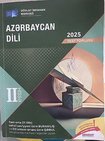 Testlər: Azərbaycan dili Testlər 11-ci sinif, DİM, 2-ci hissə — 1