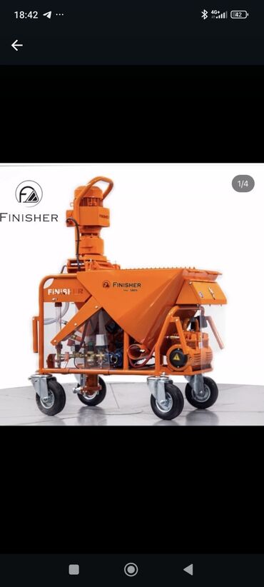 продаю пескоструй: Продается гипсовый штукатурочный аппарат. Производство Турция. Не разу