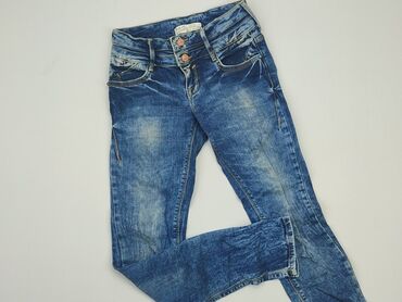 spódniczka biała bershka: Jeans, Bershka, S (EU 36), condition - Good