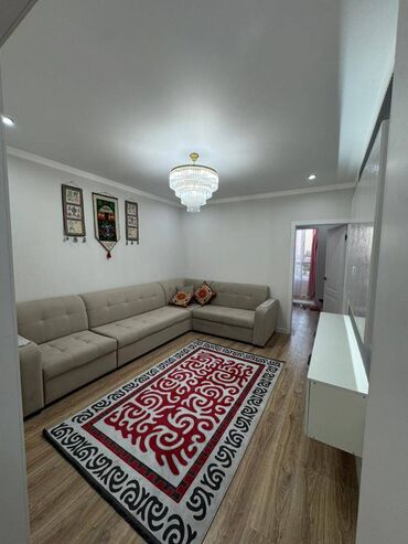 реклама недвижимости бишкек: 2 комнаты, 55 м², 108 серия, 4 этаж, Дизайнерский ремонт