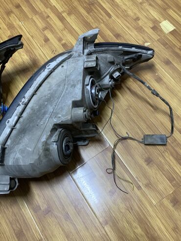 Передние фары: Комплект передних фар Toyota 2003 г., Б/у, Оригинал, Япония — 3