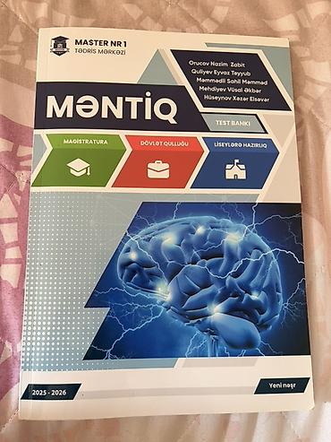Məhsul: “Məntiq – Test Bankı” (Master Nr 1 Tədris Mərkəzi), 2025–2026